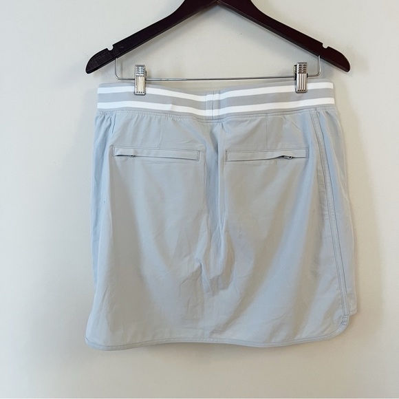 Athleta Sonara Athletic Skort Size 12 Gray Polyester Spandex Style 489466 - Picture 7 of 9